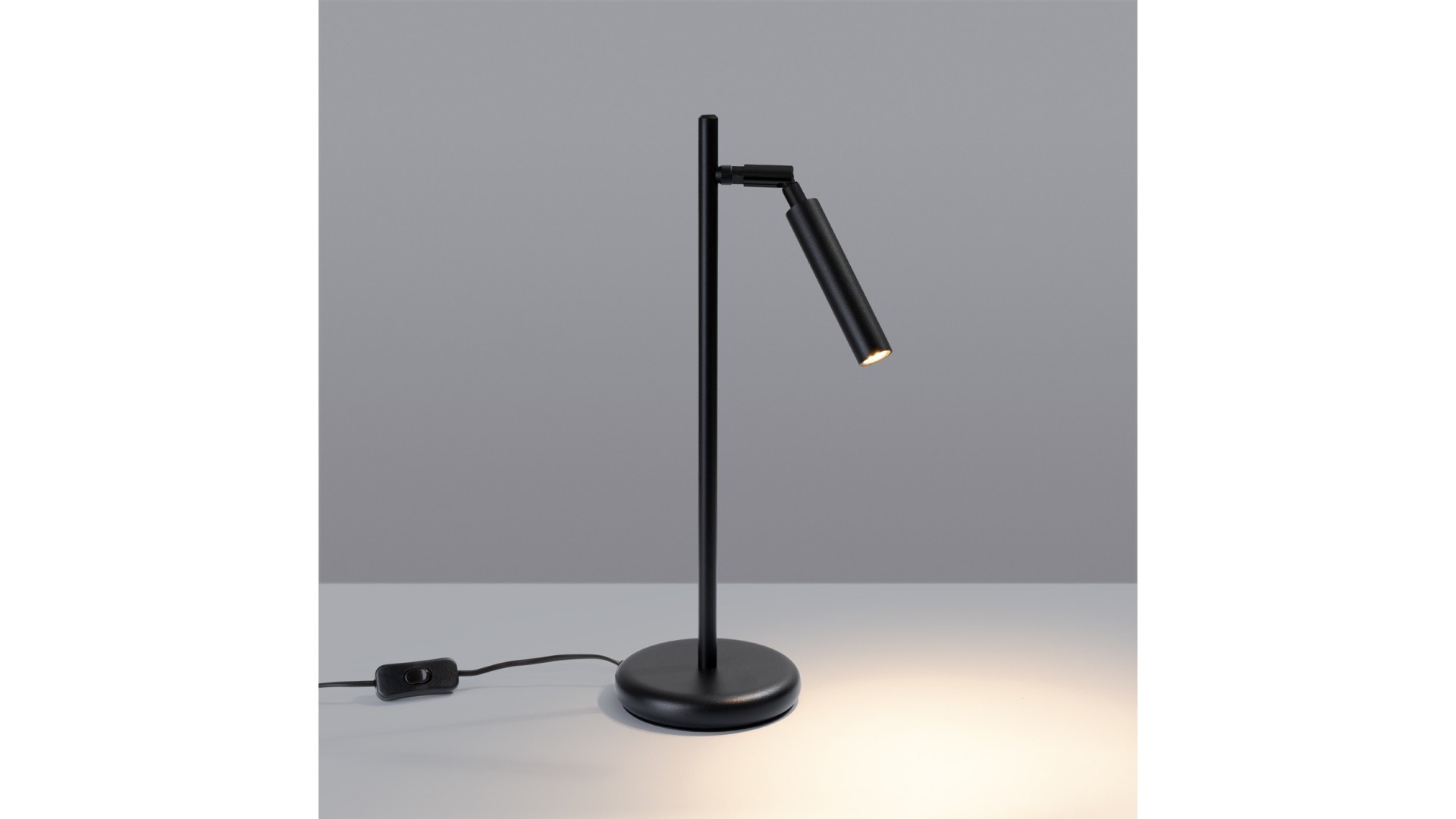 Lampa biurkowa PASTELO czarna Sollux SL.1469