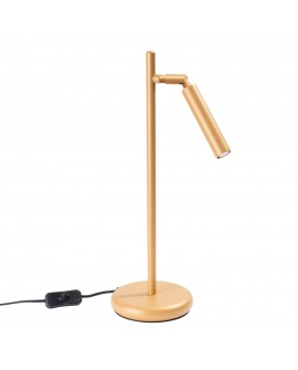 Lampa biurkowa PASTELO złota Sollux SL.1470