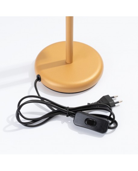 Lampa biurkowa PASTELO złota Sollux SL.1470