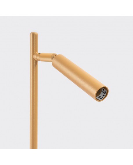 Lampa biurkowa PASTELO złota Sollux SL.1470