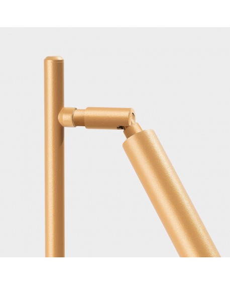 Lampa biurkowa PASTELO złota Sollux SL.1470