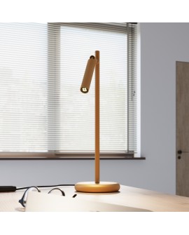 Lampa biurkowa PASTELO złota Sollux SL.1470