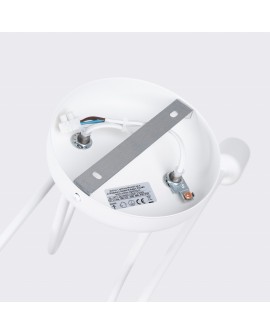 Żyrandol LOOP 2 biały Sollux SL.1471