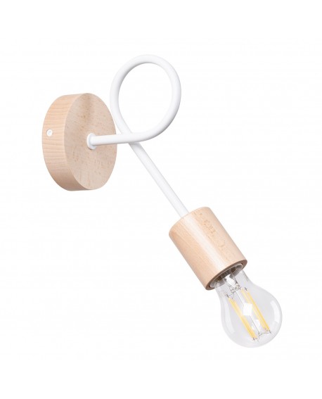 Kinkiet EMBER biały Sollux SL.1473