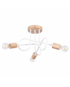 Żyrandol EMBER 3 biały Sollux SL.1474