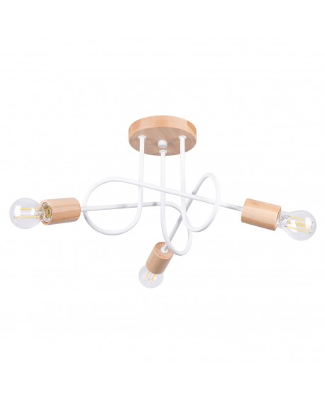 Żyrandol EMBER 3 biały Sollux SL.1474