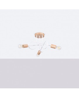 Żyrandol EMBER 3 biały Sollux SL.1474