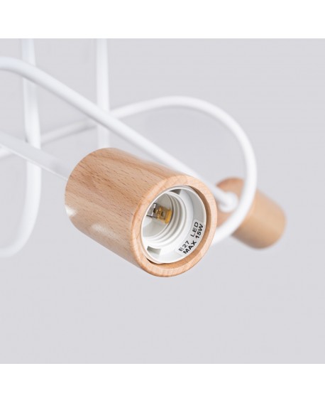 Żyrandol EMBER 3 biały Sollux SL.1474