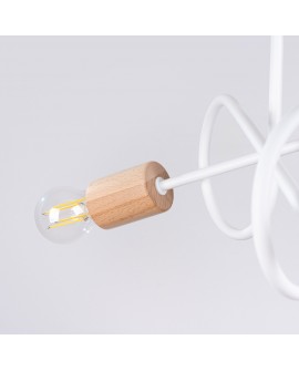 Żyrandol EMBER 3 biały Sollux SL.1474