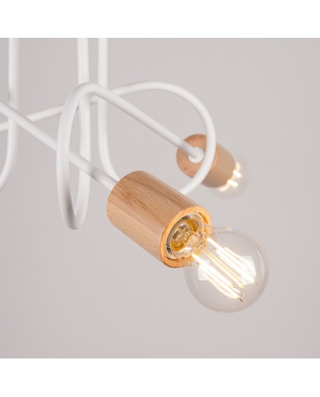 Żyrandol EMBER 3 biały Sollux SL.1474