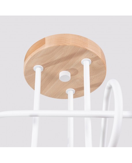 Żyrandol EMBER 3 biały Sollux SL.1474