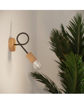 Żyrandol EMBER 5 czarny Sollux SL.1478