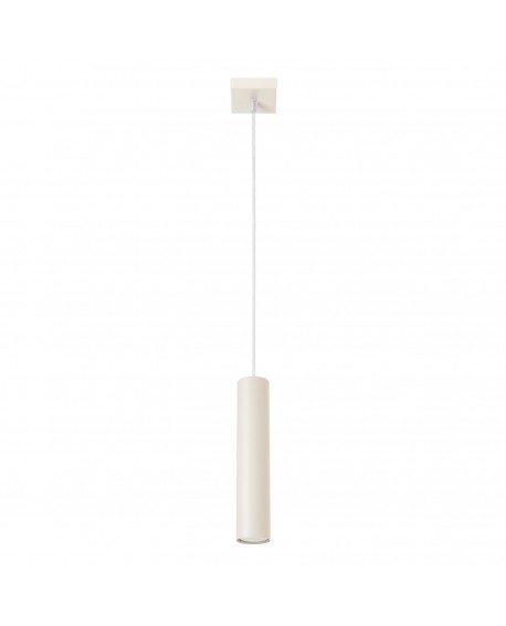 Lampa wisząca LAGOS 1 beżowa Sollux SL.1479
