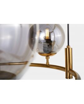 LAMPA WISZĄCA MOSIĘŻNA NOWOCZESNA CEREDO W6 LUMINA DECO