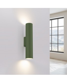 Kinkiet LAGOS 2 zielony oliwkowy Sollux SL.1488