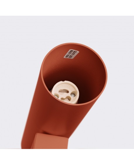 Kinkiet LAGOS 2 ochra czerwona Sollux SL.1493