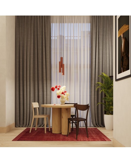 Kinkiet LAGOS 2 ochra czerwona Sollux SL.1493