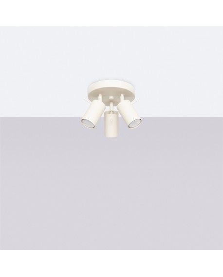 Plafon RING 3P beżowy Sollux SL.1497