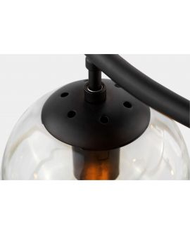 LAMPA WISZĄCA CZARNA NOWOCZESNA CEREDO W6 LUMINA DECO