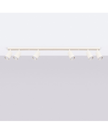 Plafon RING 6L beżowy Sollux SL.1499