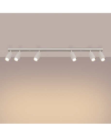 Plafon RING 6L beżowy Sollux SL.1499