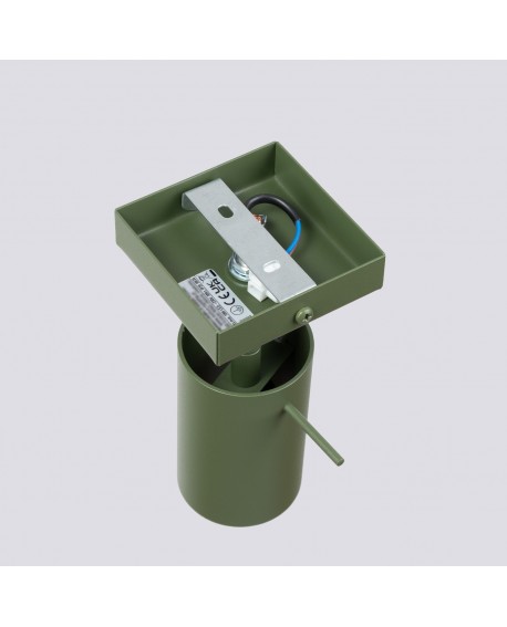 Kinkiet RING zielony oliwkowy Sollux SL.1500