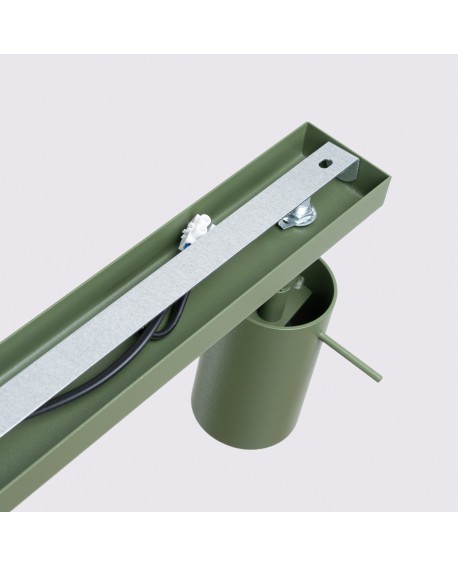 Plafon RING 3L zielony oliwkowy Sollux SL.1502