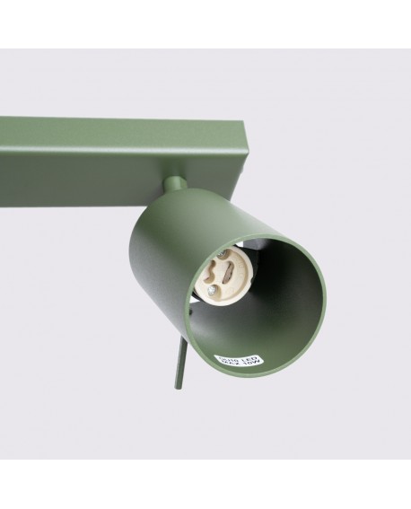 Plafon RING 3L zielony oliwkowy Sollux SL.1502