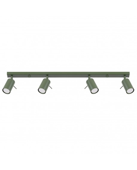 Plafon RING 4L zielony oliwkowy Sollux SL.1504