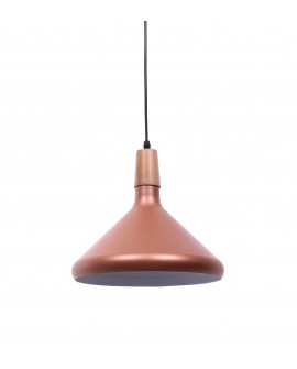 NOWOCZESNA LAMPA WISZĄCA SKANDYNAWSKA ZWIS RÓŻOWE ZŁOTO BAFIDO B1