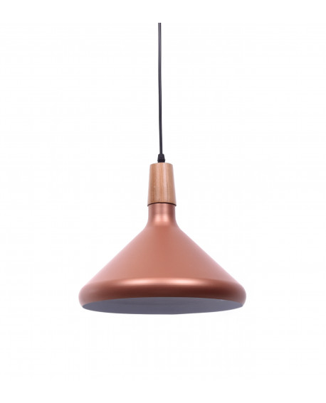 NOWOCZESNA LAMPA WISZĄCA SKANDYNAWSKA ZWIS RÓŻOWE ZŁOTO BAFIDO B1