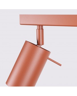 Plafon RING 4L ochra czerwona Sollux SL.1510