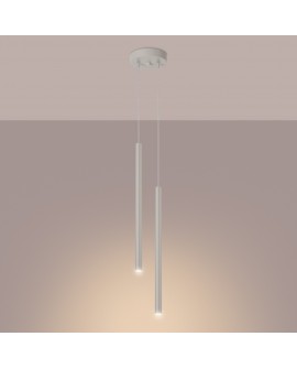 Lampa wisząca PASTELO 2 beżowa Sollux SL.1513