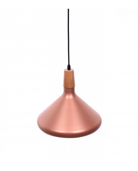 NOWOCZESNA LAMPA WISZĄCA SKANDYNAWSKA ZWIS RÓŻOWE ZŁOTO BAFIDO B1