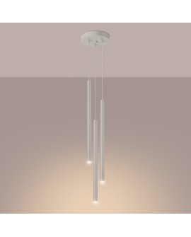 Lampa wisząca PASTELO 3P beżowa Sollux SL.1515