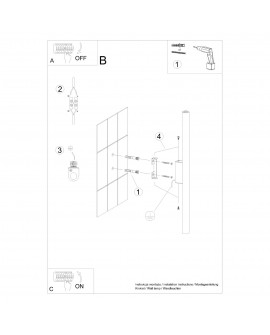 Kinkiet PASTELO 2 beżowy Sollux SL.1517