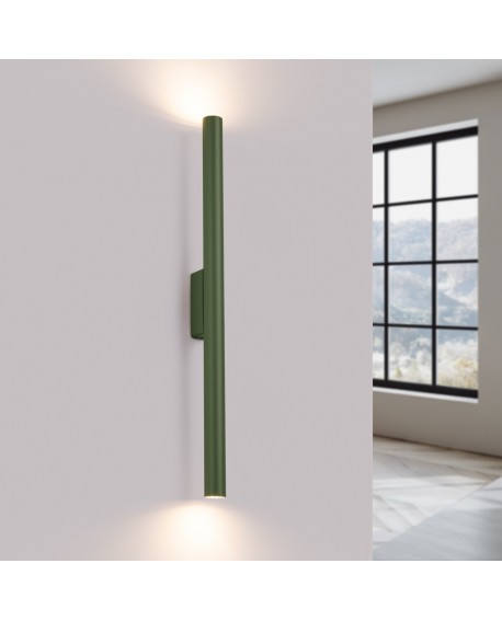 Kinkiet PASTELO 2 zielony oliwkowy Sollux SL.1523