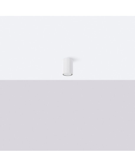 Plafon KARBON 10 biały Sollux SL.1530