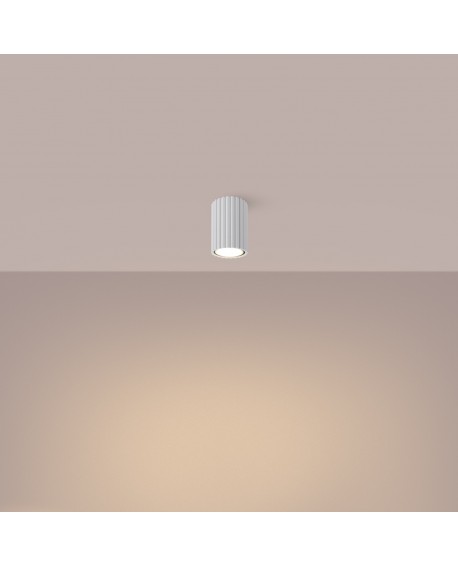 Plafon KARBON 10 biały Sollux SL.1530