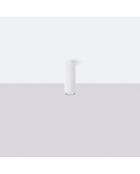 Plafon KARBON 20 biały Sollux SL.1531