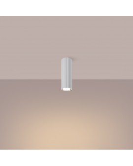 Plafon KARBON 20 biały Sollux SL.1531