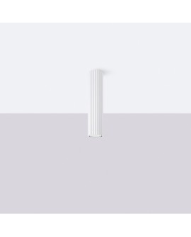 Plafon KARBON 30 biały Sollux SL.1532