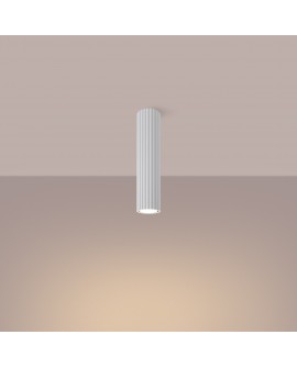 Plafon KARBON 30 biały Sollux SL.1532