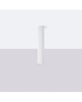 Plafon KARBON 40 biały Sollux SL.1533