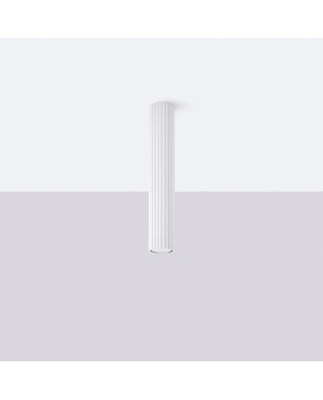 Plafon KARBON 40 biały Sollux SL.1533