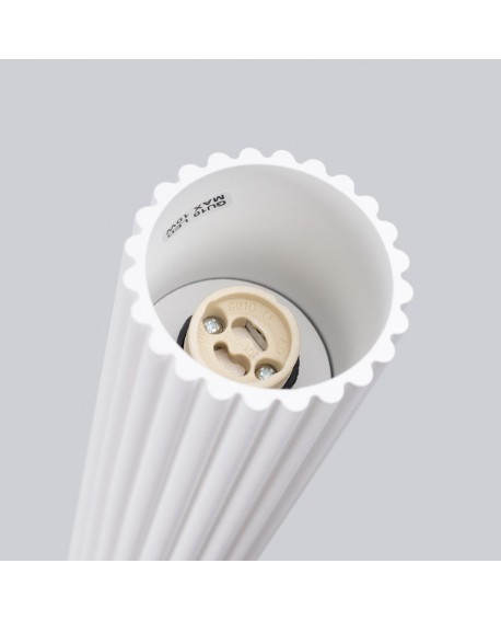 Plafon KARBON 40 biały Sollux SL.1533