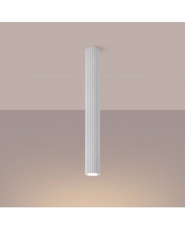 Plafon KARBON 60 biały Sollux SL.1534