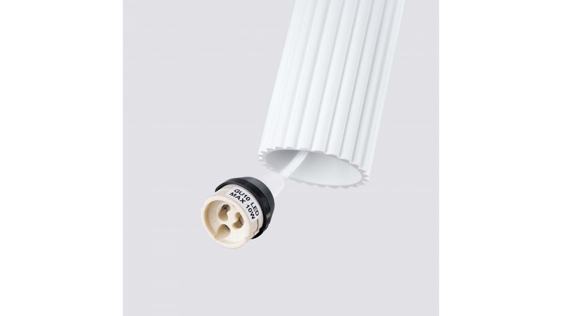 Lampa wisząca KARBON 1 biały Sollux SL.1535