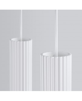 Lampa wisząca KARBON 2 biały Sollux SL.1536