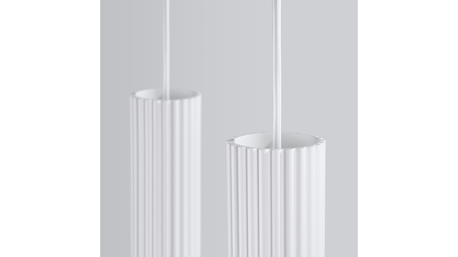 Lampa wisząca KARBON 2 biały Sollux SL.1536